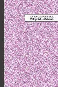 Dot grid notebook journal