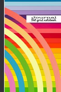 Dot grid notebook journal