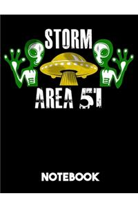 Storm Area 51 Notebook