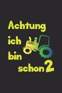 Achtung ich bin schon 2