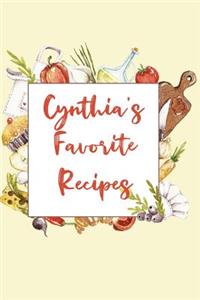 Cynthia's Favorite Recipes