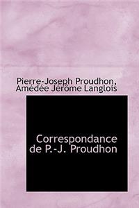 Correspondance de P.-J. Proudhon