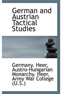 German and Austrian Tactical Studies