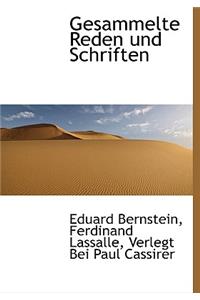 Gesammelte Reden Und Schriften