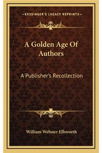 A Golden Age of Authors