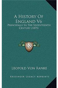 A History Of England V6