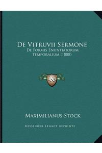 De Vitruvii Sermone