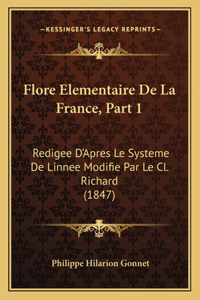 Flore Elementaire De La France, Part 1