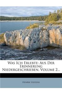 Was Ich Erlebte