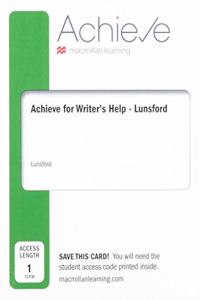 Achieve Writer's Help for Lunsford (1-Term Access) & Iclicker Reef Polling (Six-Months Access)