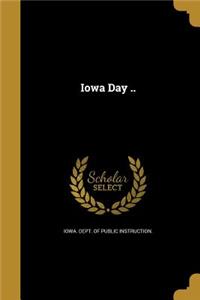 Iowa Day ..