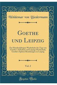 Goethe und Leipzig, Vol. 2