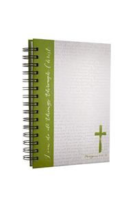 Journal Wirebound Green Cross