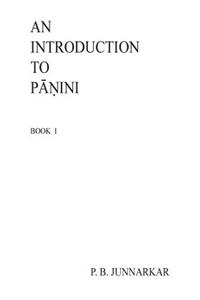 Introduction to Panini