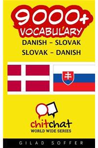 9000+ Danish - Slovak Slovak - Danish Vocabulary