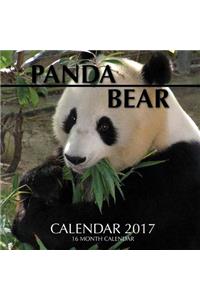 Panda Bear Calendar 2017