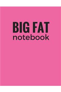 Big Fat Notebook (600 Pages)