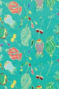 Elegant Floral Painted Notebook
