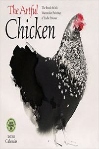 Artful Chicken 2020 Wall Calendar