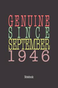 Genuine Since September 1946