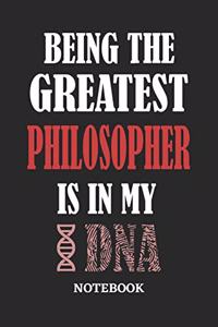 Being the Greatest Philosopher is in my DNA Notebook