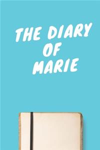 The Diary Of Marie A beautiful personalized