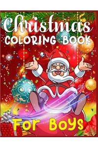 Christmas Coloring Book For Boys