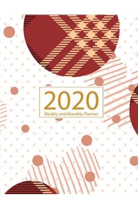 2020 Academic Planner Weekly And Monthly