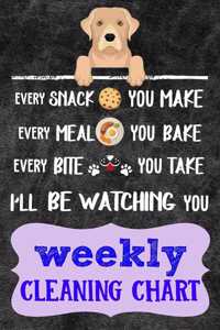 Weekly Cleaning Chart