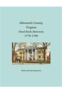 Albemarle County, Virginia Deed Book Abstracts 1778-1780