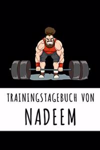 Trainingstagebuch von Nadeem