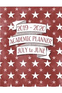 2019 - 2020 Academic Planner July to June
