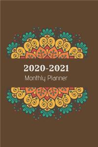 2020-2021 Monthly Planner