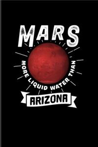 Mars More Liquid Water Than Arizona