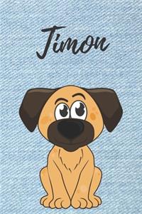 Timon Hund-Malbuch / Notizbuch Tagebuch