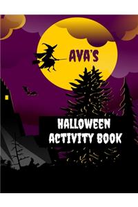 Ava's Halloween Activity Book