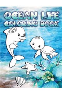 Ocean Life Coloring Book