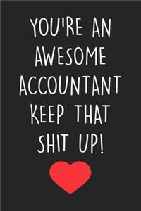 You're An Awesome Accountant Keep That Shit Up