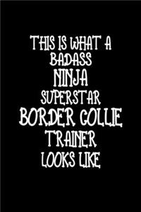 This Is What A Badass Ninja Superstar Border Collie Trainer Looks Like