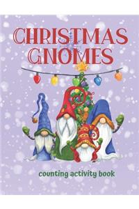 Christmas Gnomes Counting Activity Book