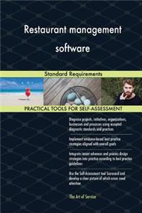 Restaurant management software: Standard Requirements