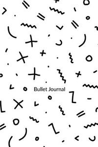 Bullet Journal: Minimal Design Bullet Journal - 120-Page 1/4 Inch Dot Grid Minimal Pattern Notebook - 6 X 9 Perfect Bound Paperback