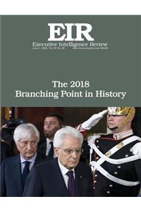 The 2018 Branching Point in History