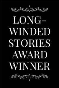 Long-Winded Stories Award Winner