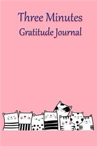 Three Minutes Gratitude Journal