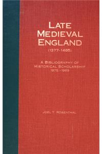 Late Medieval England (1377-1485)