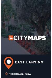 City Maps East Lansing Michigan, USA