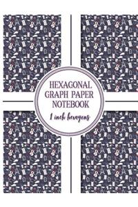 Hexagonal Graph Paper Notebook