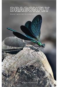 Dragonfly Pocket Monthly Planner 2018