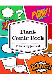 Blank Comic Book